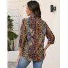 image:imageZeagoo Button Down Shirts for Women 34 Sleeve Tops V Neck Collared Blouses Business Casual Outfits S2XLMz721