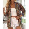 image:imageZeagoo Button Down Shirts for Women 34 Sleeve Tops V Neck Collared Blouses Business Casual Outfits S2XLMz721