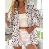 image:imageZeagoo Button Down Shirts for Women 34 Sleeve Tops V Neck Collared Blouses Business Casual Outfits S2XLSa1