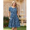 image:imageZeagoo Women Summer Dress 2026 Short Sleeve Aline Mini Dresses with Pockets Casual Swing Tshirt Dress Vocation Beach SundressSf334