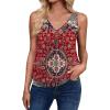Red Blue Floral