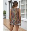 image:imageZeagoo Tank Top for Women Summer Loose Fit Casual Flowy Sleeveless Tops Trendy Scoop Neck Basic Shirts Tee 2026Mz721brown Bohemian