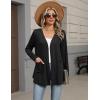 image:imageZeagoo Lightweight Cardigan for Women 2026 Long Sleeve Open Front Casual Cardigans with PocketsBlack