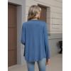image:imageZeagoo Lightweight Cardigan for Women 2026 Long Sleeve Open Front Casual Cardigans with PocketsBlue
