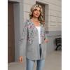 image:imageZeagoo Lightweight Cardigan for Women 2026 Long Sleeve Open Front Casual Cardigans with PocketsHf36