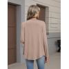 image:imageZeagoo Lightweight Cardigan for Women 2026 Long Sleeve Open Front Casual Cardigans with PocketsKhaki