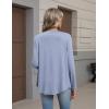 image:imageZeagoo Lightweight Cardigan for Women 2026 Long Sleeve Open Front Casual Cardigans with PocketsLight Blue