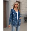 image:imageZeagoo Lightweight Cardigan for Women 2026 Long Sleeve Open Front Casual Cardigans with PocketsMz845