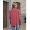 image:imageZeagoo Lightweight Cardigan for Women 2026 Long Sleeve Open Front Casual Cardigans with PocketsRed