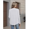 image:imageZeagoo Lightweight Cardigan for Women 2026 Long Sleeve Open Front Casual Cardigans with PocketsWhite