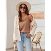 image:imageZeagoo Silk Satin Tank Tops for Women Scoop Neck Sleeveless Camisole Tops 2026 Summer Basic BlousesLight Brown