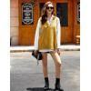 image:imageZeagoo Sweater Vest Women Sleeveless V Neck Oversized Pullover Knitted Tops 2026 Fall OutfitsYellow