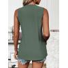 image:imageZeagoo Tank Tops for Women Eyelet Embroidery Crew Neck Casual Summer Sleeveless Shirts