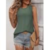 image:imageZeagoo Tank Tops for Women Eyelet Embroidery Crew Neck Casual Summer Sleeveless Shirts