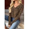 image:imageZeagoo Women Long Sleeve Tops Dressy Casual V Neck Tshirts Basics Tee 2025 Fall Trendy Clothes S2XLAn136