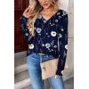 image:imageZeagoo Women Long Sleeve Tops Dressy Casual V Neck Tshirts Basics Tee 2025 Fall Trendy Clothes S2XLBf318