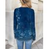 image:imageZeagoo Women Long Sleeve Tops Dressy Casual V Neck Tshirts Basics Tee 2025 Fall Trendy Clothes S2XLMz712