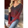 image:imageZeagoo Women Long Sleeve Tops Dressy Casual V Neck Tshirts Basics Tee 2025 Fall Trendy Clothes S2XLMz838
