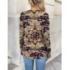 image:imageZeagoo Women Long Sleeve Tops Dressy Casual V Neck Tshirts Basics Tee 2025 Fall Trendy Clothes S2XLMz857