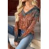 image:imageZeagoo Women Long Sleeve Tops Dressy Casual V Neck Tshirts Basics Tee 2025 Fall Trendy Clothes S2XLMz897