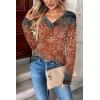image:imageZeagoo Women Long Sleeve Tops Dressy Casual V Neck Tshirts Basics Tee 2025 Fall Trendy Clothes S2XLMz897