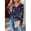 image:imageZeagoo Women Long Sleeve Tops Dressy Casual V Neck Tshirts Basics Tee 2025 Fall Trendy Clothes S2XLSf180