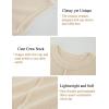 image:imageZeagoo Womens Cap Sleeve Sweater Vest Crew Neck Sleeveless Casual Knit Tops 2024 Summer Clothes SXXLCream