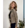 image:imageZeagoo Womens Lightweight Summer Cardigan Cropped Long Sleeve Shrug Thin Open Front Sheer Bolero for DressesPeinted Leopard An136
