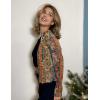 image:imageZeagoo Womens Lightweight Summer Cardigan Cropped Long Sleeve Shrug Thin Open Front Sheer Bolero for DressesPrinted Mz721