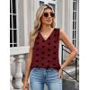 image:imageZeagoo Womens Silk Satin Camisole Tank Tops V Neck Pleated Dressy Casual Sleeveless Blouses Summer Business Work ShirtsZ  Heart