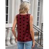 image:imageZeagoo Womens Silk Satin Camisole Tank Tops V Neck Pleated Dressy Casual Sleeveless Blouses Summer Business Work ShirtsZ  Heart