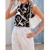 image:imageZeagoo Womens Sleeveless Button Down Shirts Blouses Casual Loose V Neck Tank Tops for Work SXXLCx312