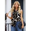 image:imageZeagoo Womens Sleeveless Button Down Shirts Blouses Casual Loose V Neck Tank Tops for Work SXXLCx312
