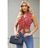 image:imageZeagoo Womens Sleeveless Button Down Shirts Blouses Casual Loose V Neck Tank Tops for Work SXXLJh590