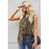 image:imageZeagoo Womens Sleeveless Button Down Shirts Blouses Casual Loose V Neck Tank Tops for Work SXXLMz721