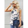 image:imageZeagoo Womens Sleeveless Button Down Shirts Blouses Casual Loose V Neck Tank Tops for Work SXXLSf198