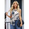 image:imageZeagoo Womens Sleeveless Button Down Shirts Blouses Casual Loose V Neck Tank Tops for Work SXXLSf198