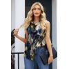 image:imageZeagoo Womens Sleeveless Button Down Shirts Blouses Casual Loose V Neck Tank Tops for Work SXXLZr220