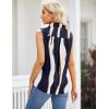 image:imageZeagoo Womens Sleeveless Button Down Shirts Blouses Solid Casual Basic V Neck Tank Tops for Work SXXLCx327