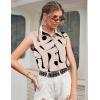 image:imageZeagoo Womens Sleeveless Button Down Shirts Blouses Solid Casual Basic V Neck Tank Tops for Work SXXLJh602