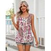 image:imageZeagoo Womens Summer Tank Tops Sleeveless Babydoll Tops Loose Fit Tunic Blouses Crew Neck Flowy Shirts S3XLPink Paisley Floral