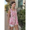 image:imageZeagoo Womens Summer Tank Tops Sleeveless Babydoll Tops Loose Fit Tunic Blouses Crew Neck Flowy Shirts S3XLPink Paisley Floral