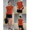 image:imageZeagoo Womens Sweater Vest Fall 2026 Loose Fit Cape Sleeve Knit Ribbed Tank Tops with Front Pocket SXXLCaramel