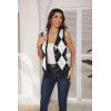 image:imageZeagoo Womens Sweater Vest V Neck Button Down Shirts Trendy Knit Sleeveless Cardigan Top Shirt SXXLBlack White Diamond
