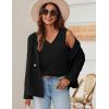 image:imageZeagoo Womens Tank Tops Pleated V Neck Dressy Casual Sleeveless Blouse Textured Summer Business Work ShirtsBlack