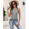 image:imageZeagoo Womens Tank Tops Summer Sleeveless Tops Loose Button Henley Shirts Crew Neck Dress Casual 2026 ClothesHf36