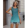 image:imageZeagoo Womens Tank Tops Summer Sleeveless Tops Loose Button Henley Shirts Crew Neck Dress Casual 2026 ClothesXh363