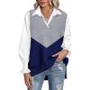 Color Block Navy