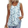 Blue Abstract Stripes