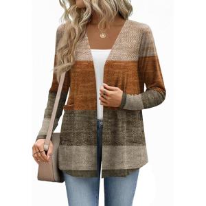 image:imageZeagoo Lightweight Cardigan for Women 2026 Long Sleeve Open Front Casual Cardigans with PocketsJh398